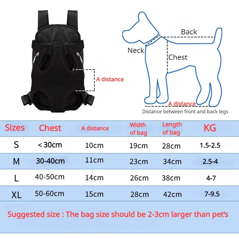 265 Portable Pet Dog Backpack